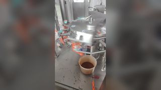 Машина для упаковки соуса в 4-х боковые пакеты | Автоматическое решение для ротационной упаковки