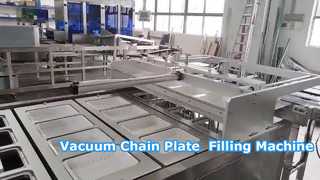 Автоматическая машина для вакуумной запечатывания упаковки пищевых продуктов