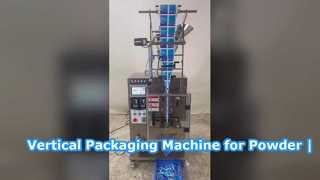 Вертикальная машина для упаковки порошков с трехсторонней сваркой и разъемной формой