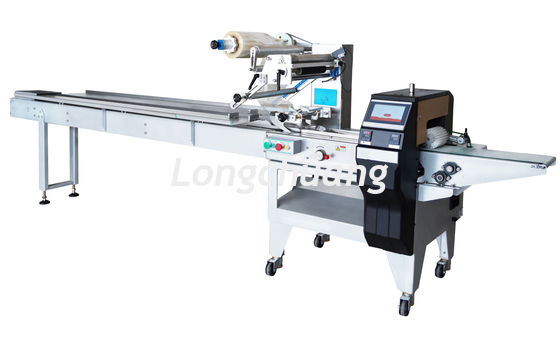 качество  KN95 Mask Horizontal Flow Pack Machine Disposable Tableware Pillow Pouch Machine фабрика